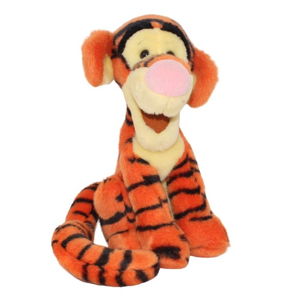 Disneyland Resort Soft 12" Tigger Curly Tail The Pooh Tiger Plush Stuffed Toy - Picture 1 of 2